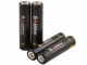 Soshine 10440 Li-ion Battery Rechargeable 3.7V 350mAh Battery - 4-Pack